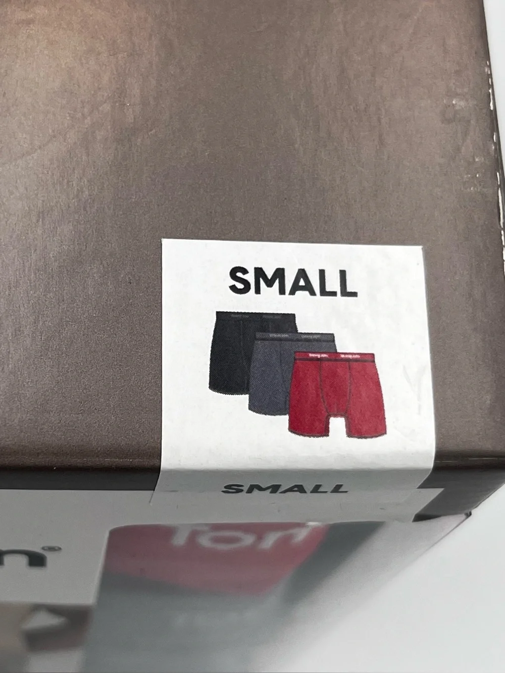 Tommy John Luxe Modal 3-Pack Boxer Briefs - Red, Gray, Black Men’s Size Small